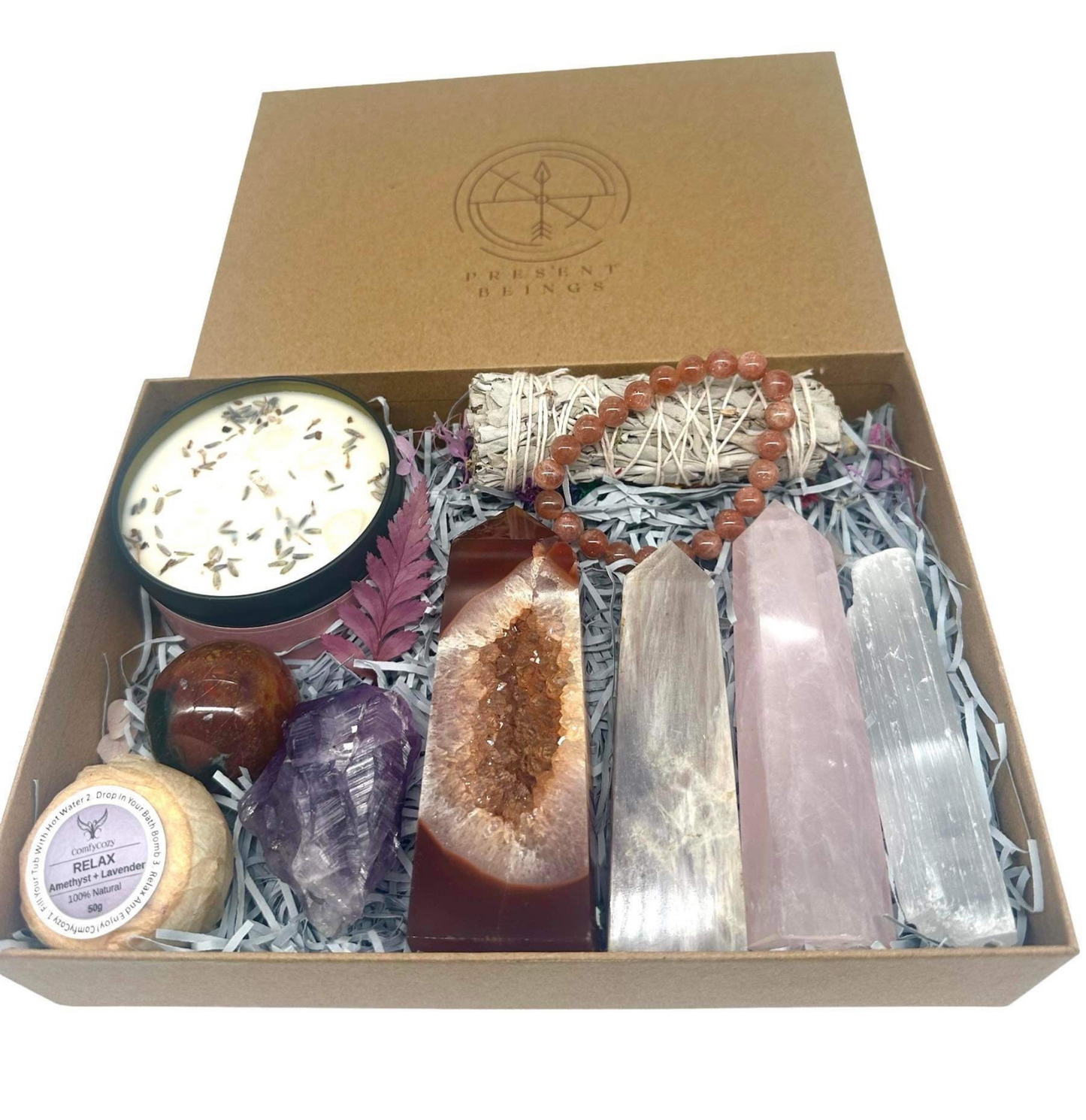 Pregnancy, Fertility, And Birth of Child Crystal Healing Gift Box